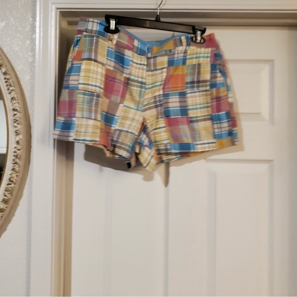 Ann Taylor Colorful Plaid Women's Shorts